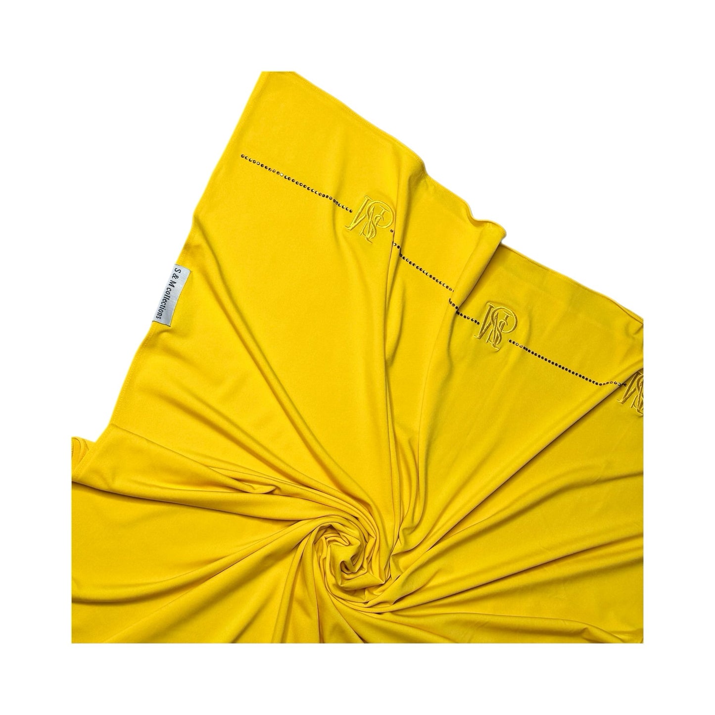 Scarf en Jersey Premium - Jaune