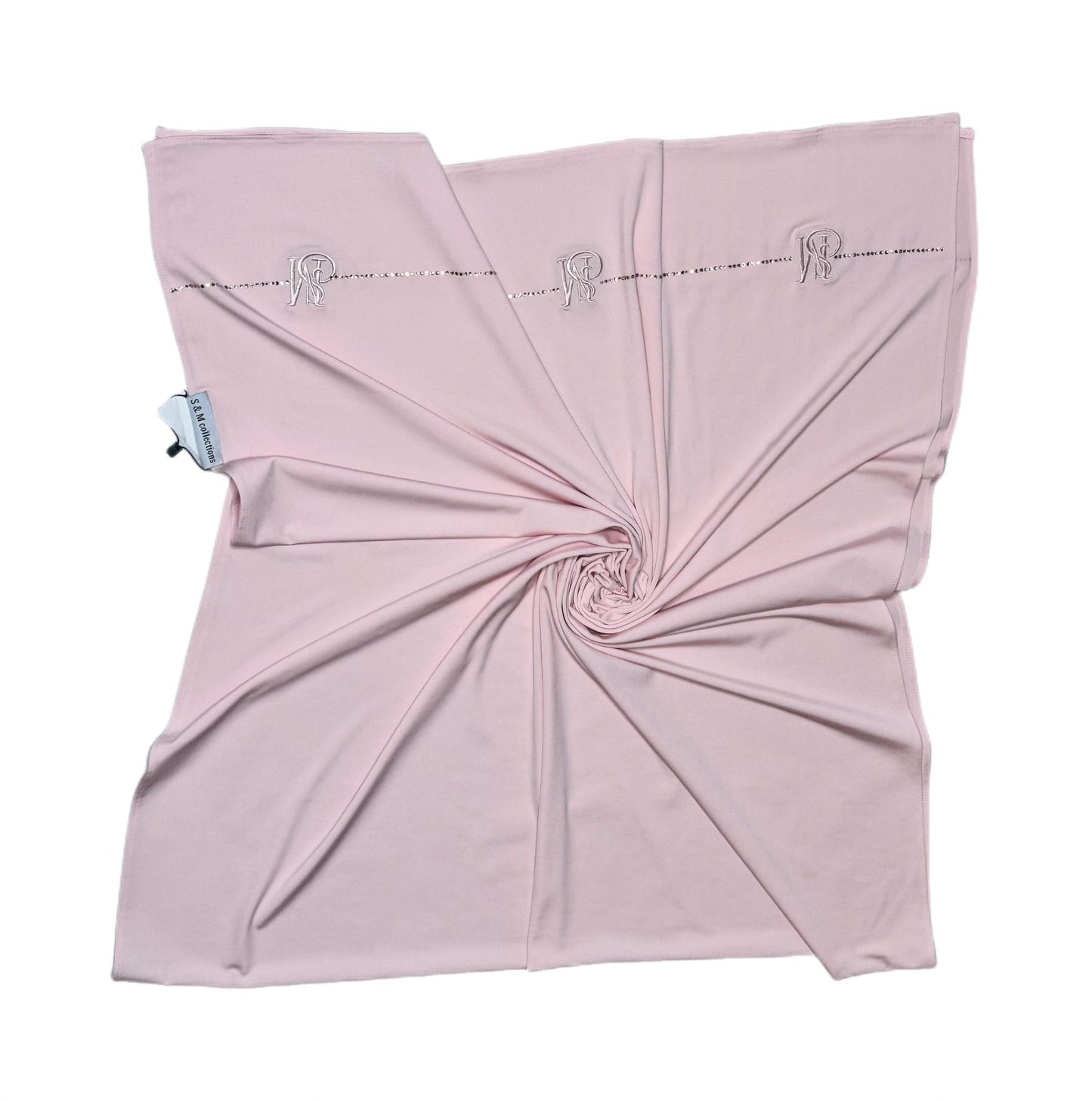 Scarf en Jersey Premium - Rose clair