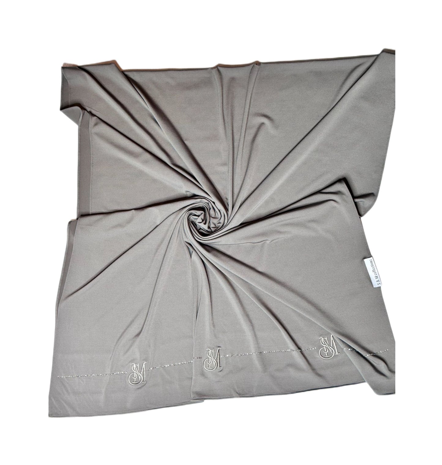 Scarf en Jersey Premium - Gris Foncé