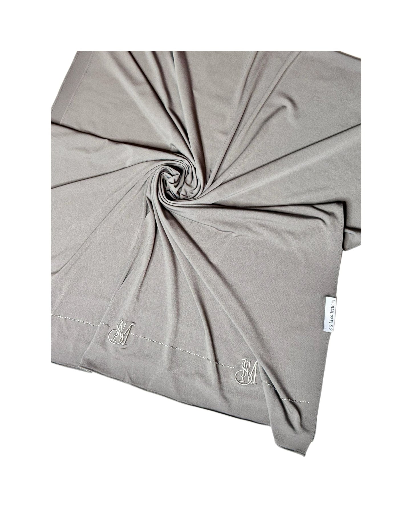 Scarf en Jersey Premium - Gris Foncé