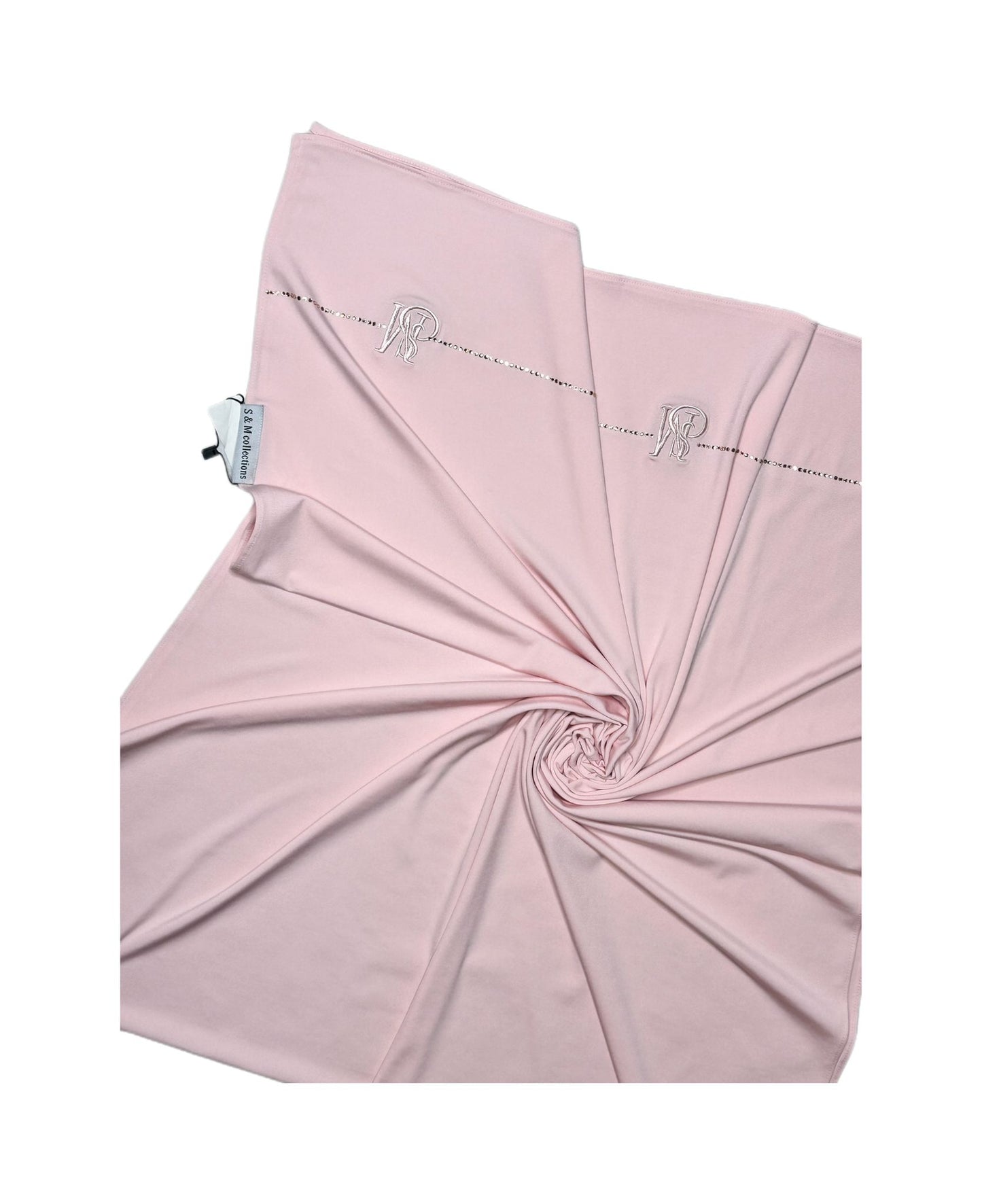 Scarf en Jersey Premium - Rose clair