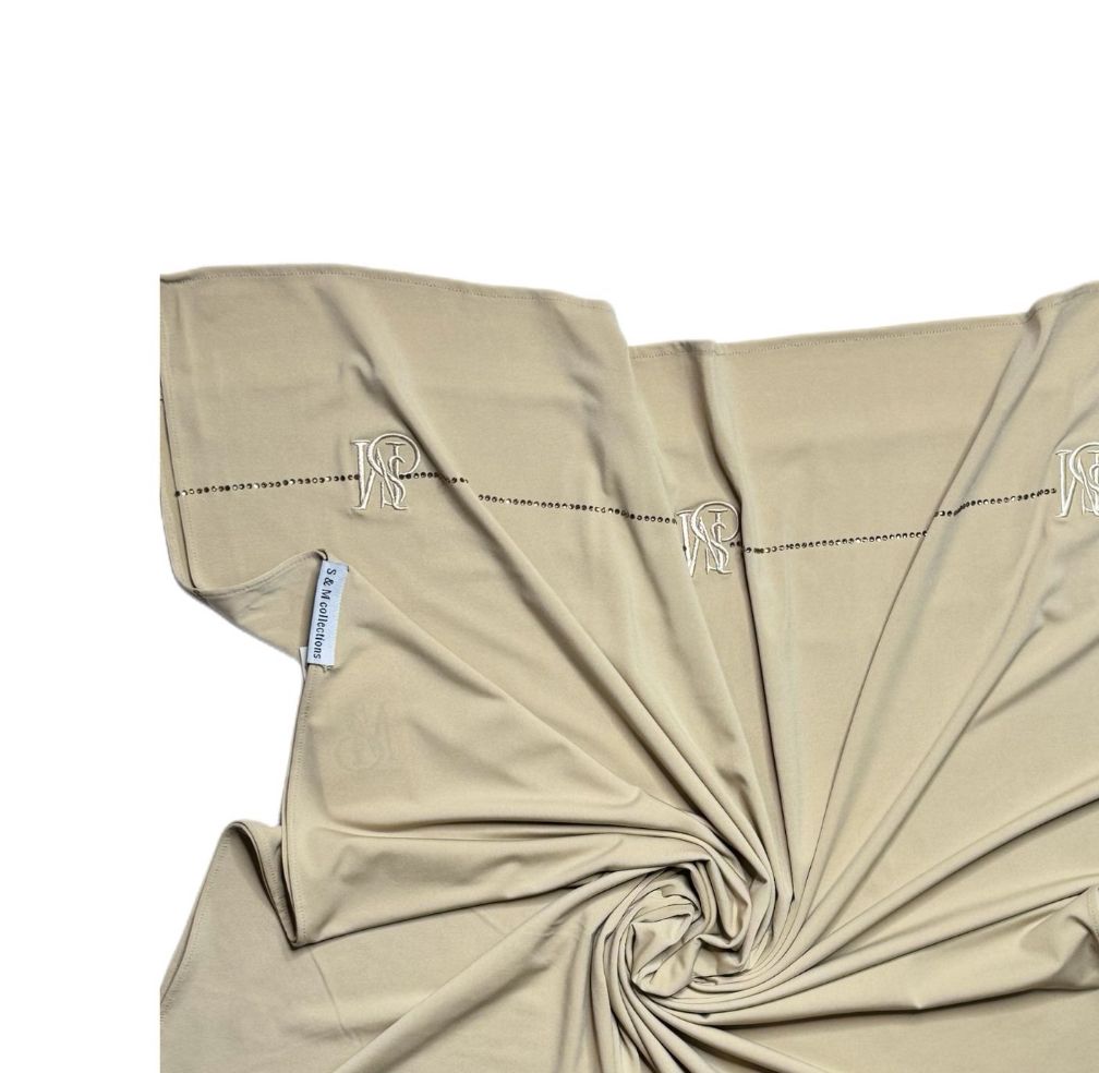 Scarf en Jersey Premium - Crème Beige