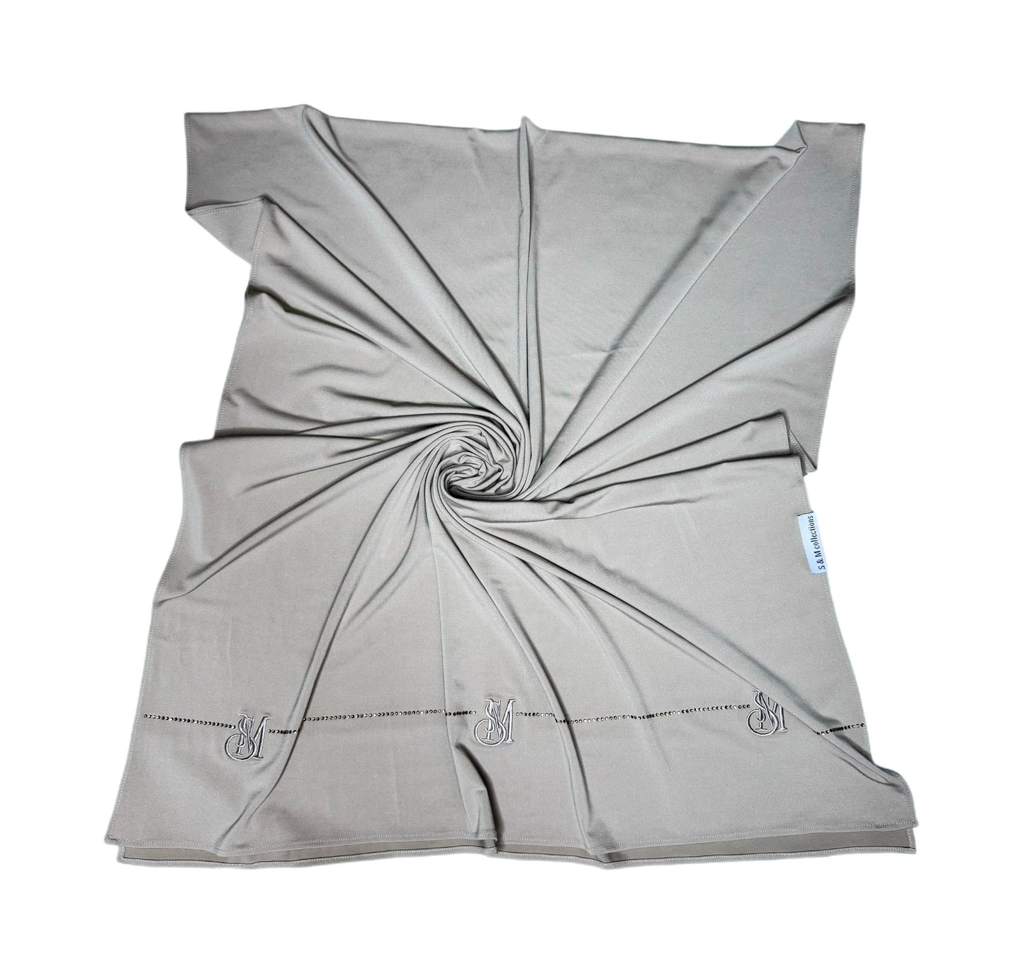 Scarf en Jersey Premium - Gris Foncé