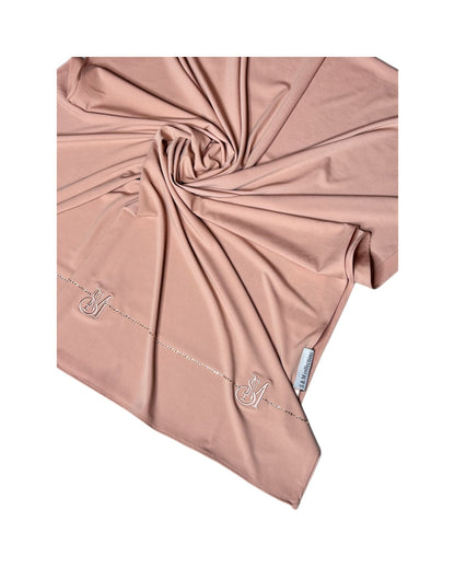 Scarf en Jersey Premium - Rose Blush