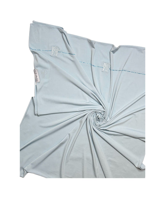 Scarf en Jersey Premium - Bleu Pastel