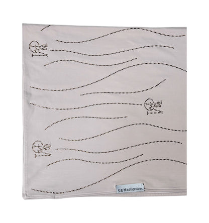 Jersey Liquide – Effet Satiné Taupe Clair