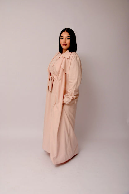 Tailored Kimono Set – Rose clair