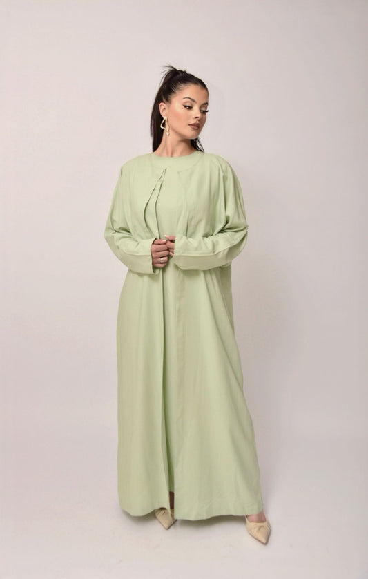 Kimono set Vert Sauge - Elégance Naturelle