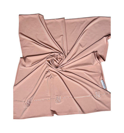 Scarf en Jersey Premium - Rose Blush